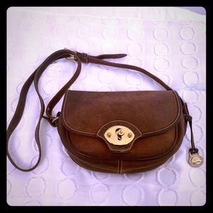 Dooney & Bourke vintage Calvary brown leather bag